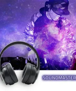 Alternative view of Qoltec безжични слушалки with microphone, BT 5.0 AB