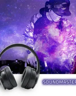 Alternative view of Qoltec безжични слушалки with microphone, BT 5.0 AB