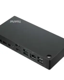 Alternative view of Lenovo ThinkPad Universal USB-C Smart Dock 40B20135EU