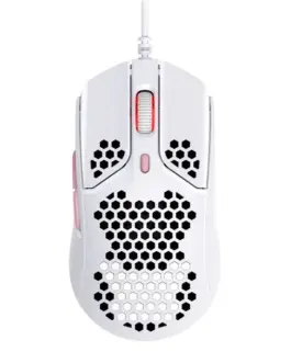 HyperX Pulsefire Haste Gaming мишка бял/розов