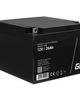 Green Cell Battery AGM VRLA 12V 26Ah