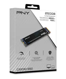 Alternative view of PNY SSD drive 250GB M.2 2280 CS1030 M280CS1030-250-RB