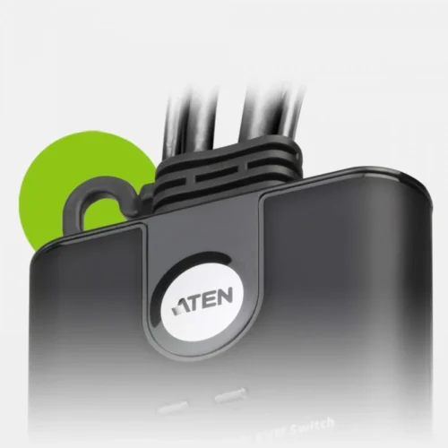 Alternative view of ATEN 2-port USB VGA FHD HDMI KVM Switch