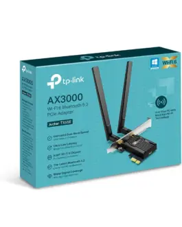 Alternative view of TP-LINK Network card Archer TX55E ethe adapt PCI-E AX3000