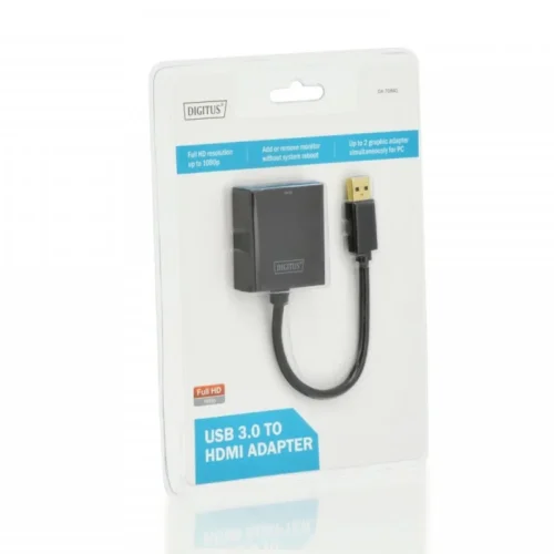 Digitus адаптер USB 3.0 to HDMI DA-70841