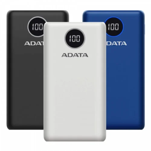 Adata външна батерия P20000QCD 20000mAh син QC/PD