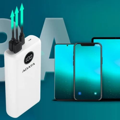 Adata външна батерия P20000QCD 20000mAh бял QC/PD