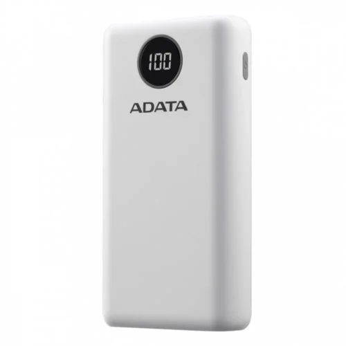Adata външна батерия P20000QCD 20000mAh бял QC/PD