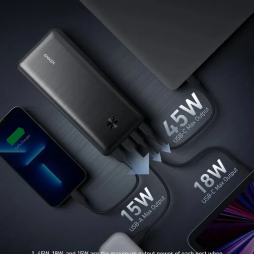 Anker PowerCore III Elite 87W 25600 mAh черен no PSU