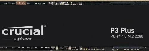 Crucial SSD drive P3 PLUS 4TB M.2 NVMe 2280 PCIe 4.0 4800/4100