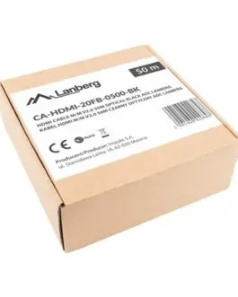 Alternative view of Lanberg кабел HDMI M/M v2.0 CA-HDMI-20FB-0500-BK 50m черен