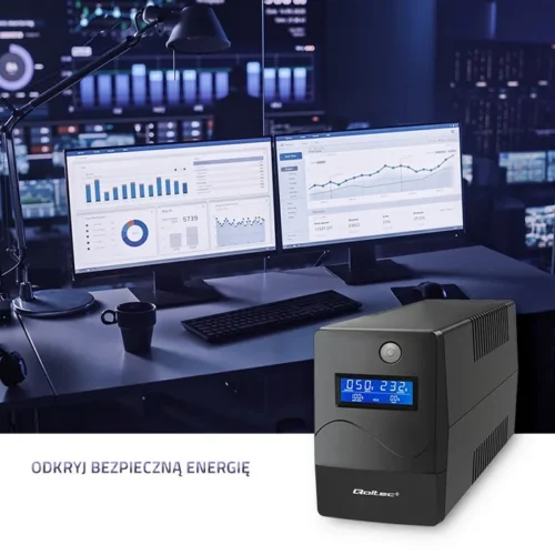Qoltec Uninterruptible захранващ блок
