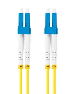 Alternative view of Lanberg Fiber optic patchcord Sm Lc/Upc-Lc/Upc Duplex 3.0Mm 1M żółty