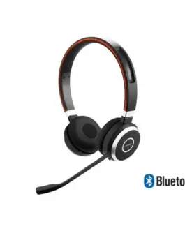 Alternative view of Jabra Evolve 65 MS Stereo + charging stand