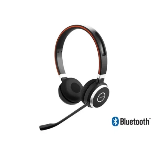 Alternative view of Jabra Evolve 65 MS Stereo + charging stand