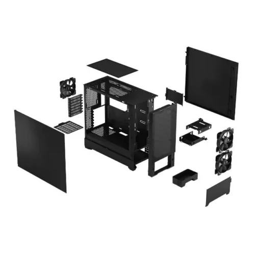 Alternative view of Fractal Design Case Pop Air черен Solid