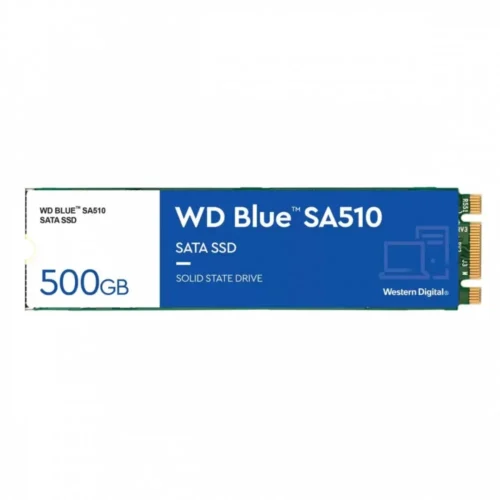 Western Digital SSD drive син 500GB SA510 M.2 2280 WDS500G3B0B