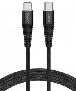 Savio USB type C кабел CL-159