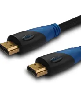 Alternative view of Savio кабел HDMI CL-48 2m braid v1.4