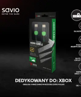 Savio кабел HDMI GCL-03 1.8m