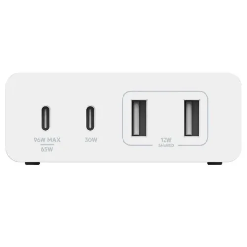 Belkin зарядно 108W 4-port GaN 2xUSB-A 2xUSB-C