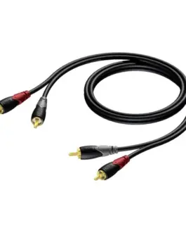 PROCAB кабел 2X RCA/CINCH MALE -2X RCA/CINCH MALE 3 M