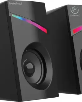 Alternative view of Rebeltec Stereo 2.0 speakers POP