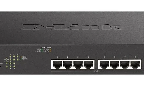 D-Link Switch DGS-1100-10MPV2 8GE PoE+ 2SFP