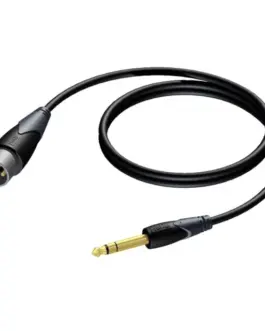 PROCAB XLR MALE 63 MM JACK MALE STEREO 3 M