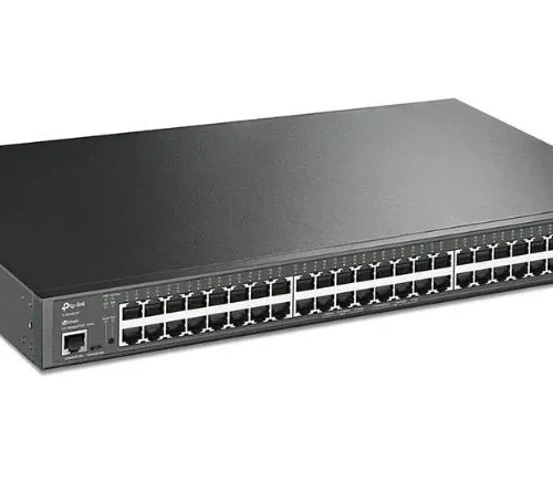 Alternative view of TP-LINK SG3452XP Switch 48xGE PoE+ 4xSFP+
