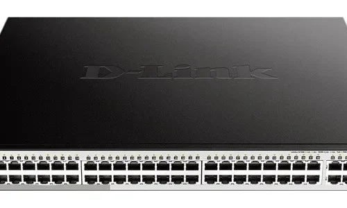 D-Link Switch DGS-1210-52MP 48GE PoE+ 4SFP