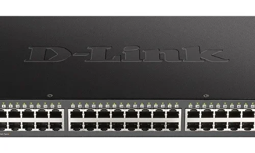 D-Link Switch DGS-1250-52XMP 48GE PoE+ 4SFP+