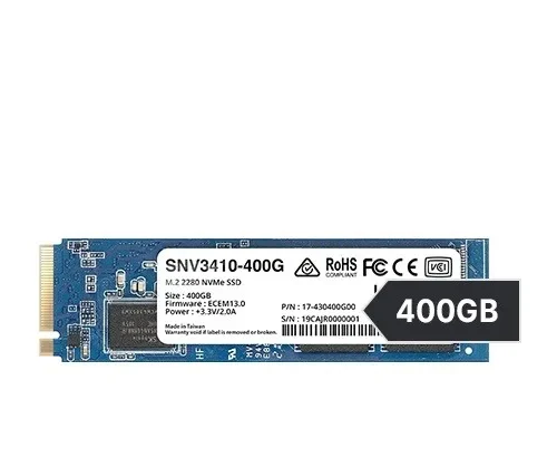 Alternative view of Synology SSD drive SATA 400GB M2 2280 SNV3410-400G