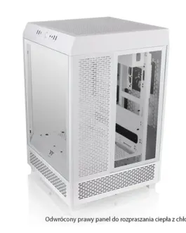 Alternative view of Thermaltake Thermaltake The Tower 5 00 Snow