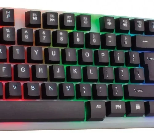 Alternative view of Rebeltec Keyboard gaming backlit Neon