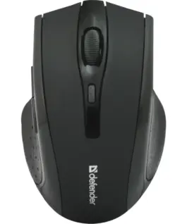 Defender Wireless мишка Accura MM-665 RF 1600 dpi 6P черен