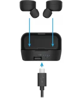 Defender безжични слушалки TWINS 639 черен