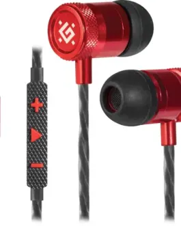 Defender WIчервен слушалки WITH M ICROPHONE GAMING POLLAX
