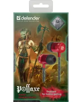 Alternative view of Defender WIчервен слушалки WITH M ICROPHONE GAMING POLLAX