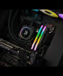 Alternative view of Corsair памет DDR5 Vengeance RGB 32GB/5200 (2X16GB) CL40