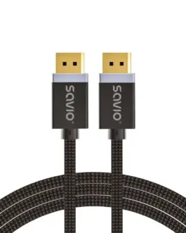 Savio кабел CL-166 DisplayPort (M) v1.2 2m