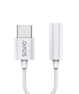 Savio адаптер AK-51 USB-C - Mini Jack 35mm Xiaomi Huawei Oppo
