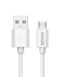 Savio кабел CL-167 USB- A - micro USB 3m
