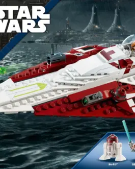 Alternative view of LEGO Blocks Star Wars 75333 Obi-Wan Kenobi Jedi Starfighter