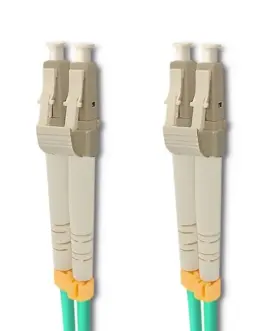 Alternative view of Qoltec Patchcord fiber optic LC / UPC-LC / UPC | MM | 50/125 | OM3 | 3m