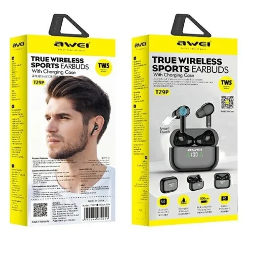 Alternative view of AWEI Bluetooth слушалки 5.1 T29P TWS