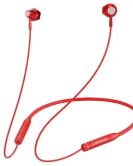 Lenovo Wireless bluetooth earphone HE06 червен