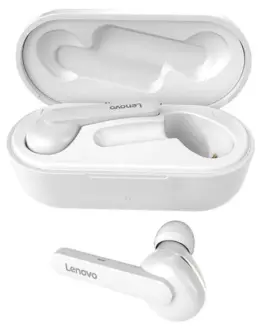 Lenovo TWS wireless bluetooth earbuds HT28 бял