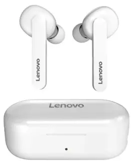 Alternative view of Lenovo TWS wireless bluetooth earbuds HT28 бял
