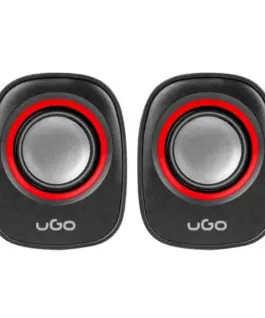 Alternative view of UGo Компютър Speakers 2.0 Tamu S100 червен